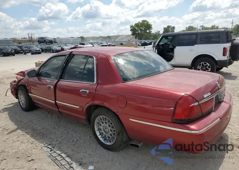 1999 Mercury Grand Marquis Gs z USA, uszkodzony, nr VIN 2MEFM74W1XX603586